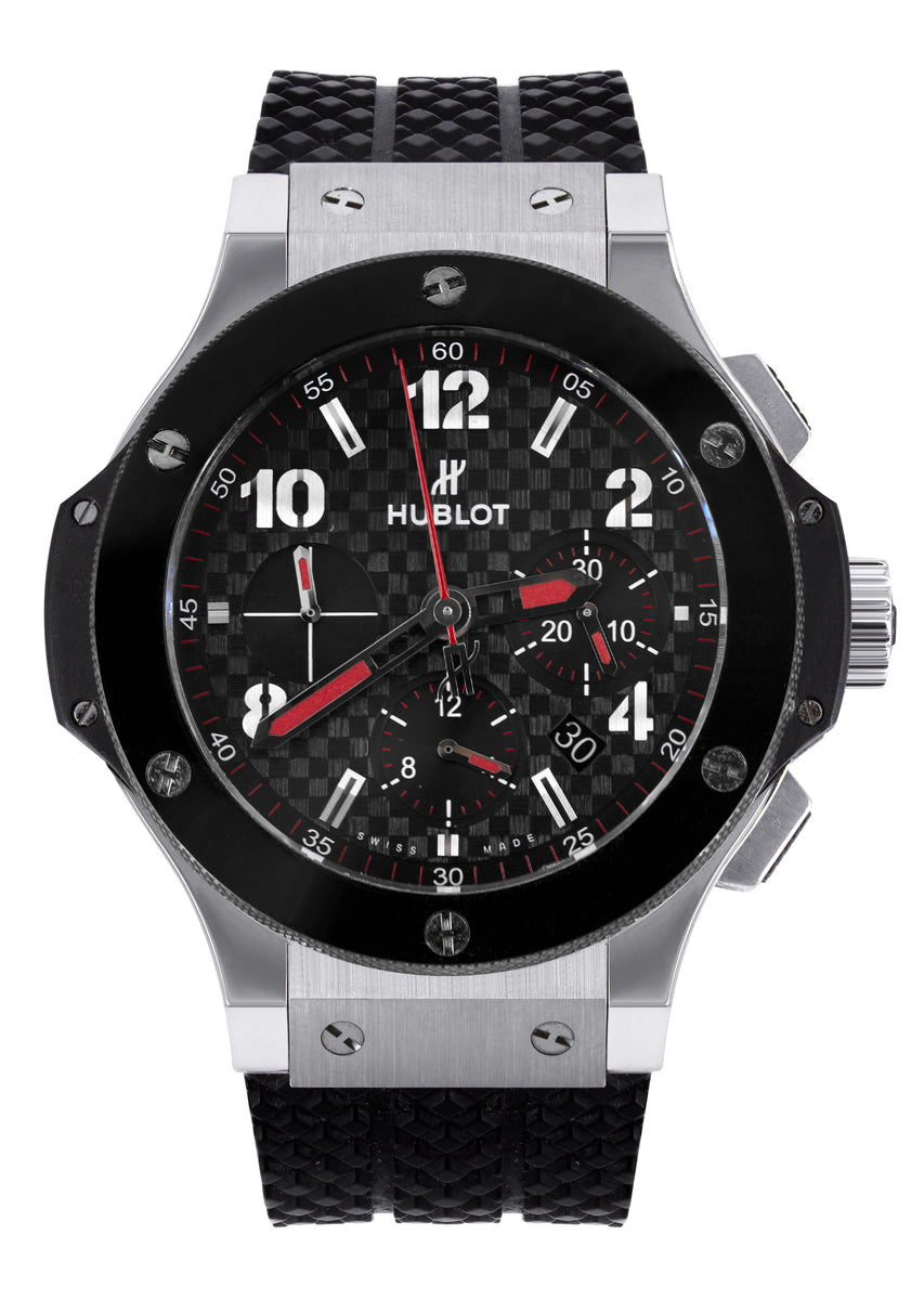 HUBLOT BIG BANG 41 MM CHRONOGRAPH |STAINLESS STEEL | RUBBER STRAP