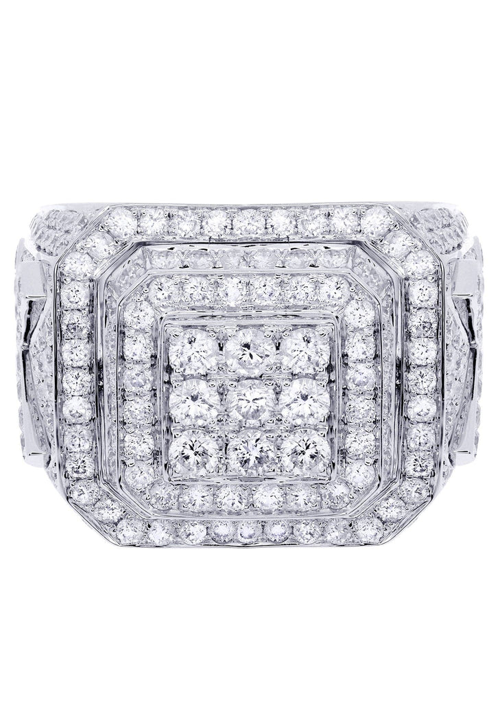 Mens Diamond Ring| 4.96 Carats| 17.42 Grams MEN'S RINGS FROST NYC 