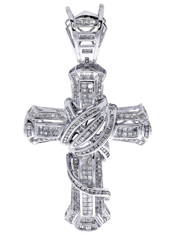 Diamond Cross Pendant| 2.17 Carats| 18.01 Grams MEN'S PENDANTS FROST NYC 