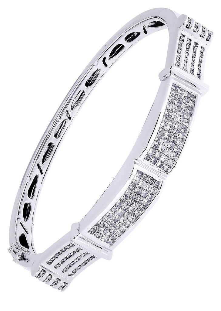 Mens Diamond Bracelet White Gold| 3.47 Carats| 40.28 Grams Men’s Diamond Bracelets FROST NYC 