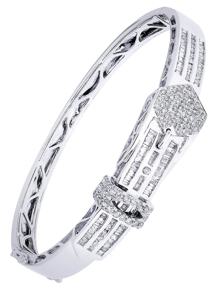Mens Diamond Bracelet White Gold| 2.45 Carats| 29.44 Grams Men’s Diamond Bracelets FROST NYC 