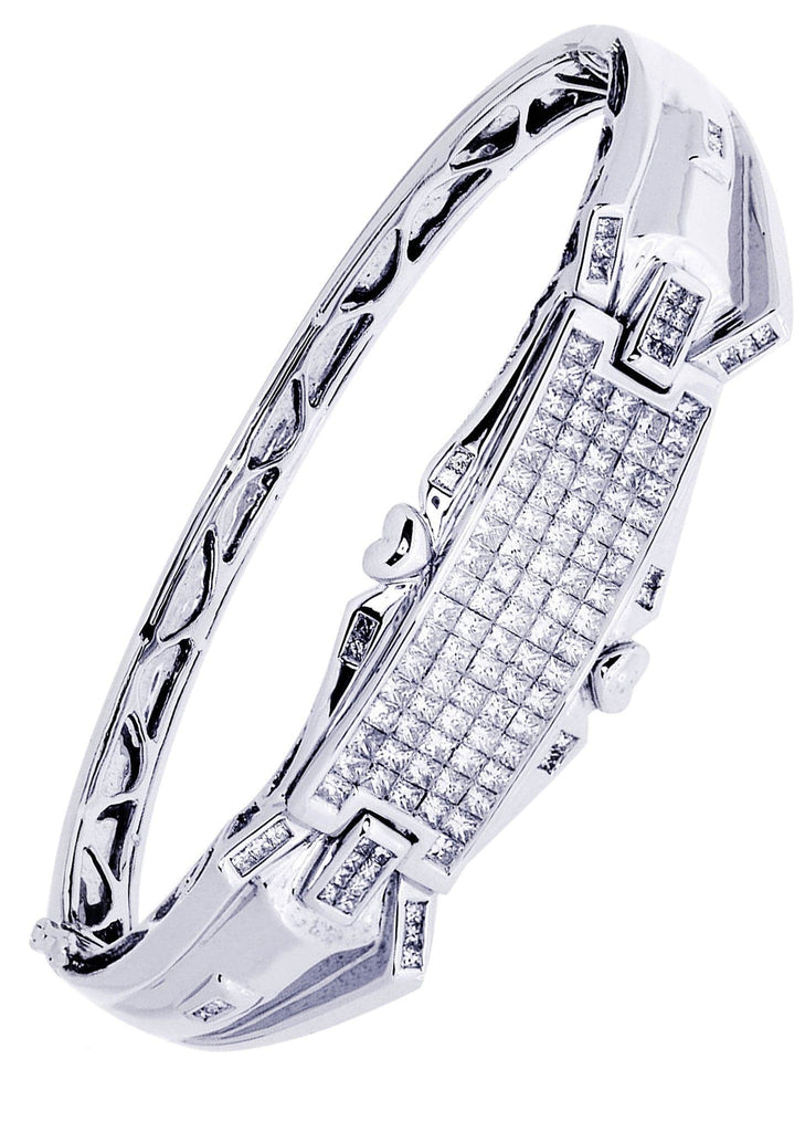 Mens Diamond Bracelet White Gold| 3.47 Carats| 31.62 Grams Men’s Diamond Bracelets FROST NYC 