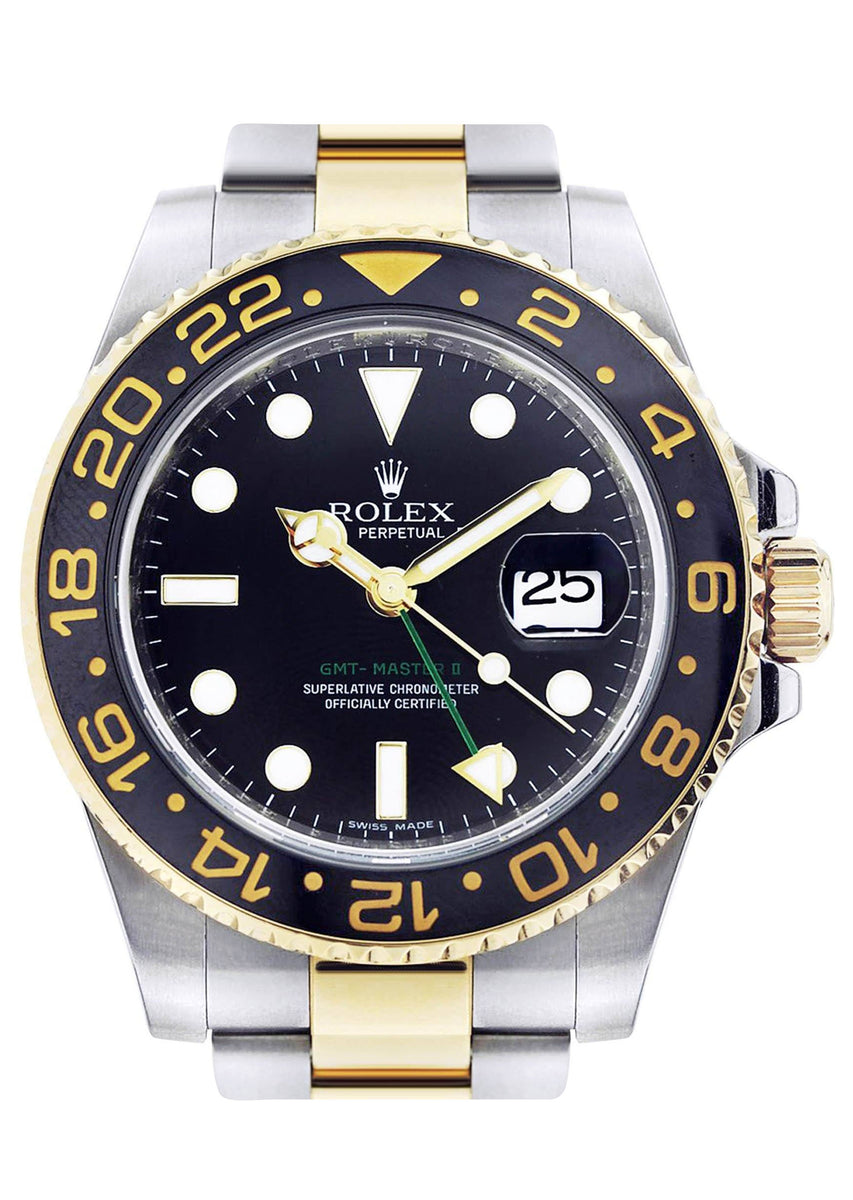 Rolex Gmt Master 2 | 18K Yellow Gold | 40 Mm