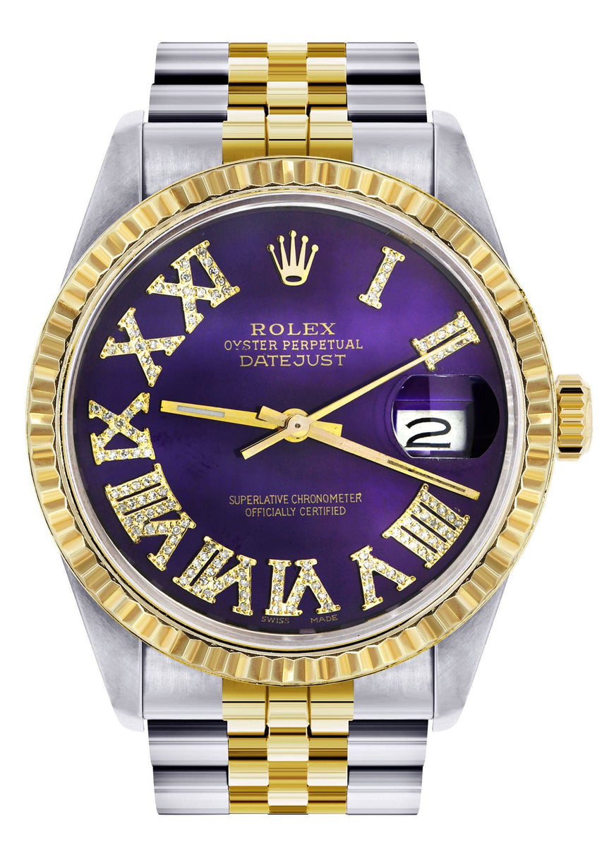 2つ目の方になります。 Purple_Roman_Numerals_Two_Tone