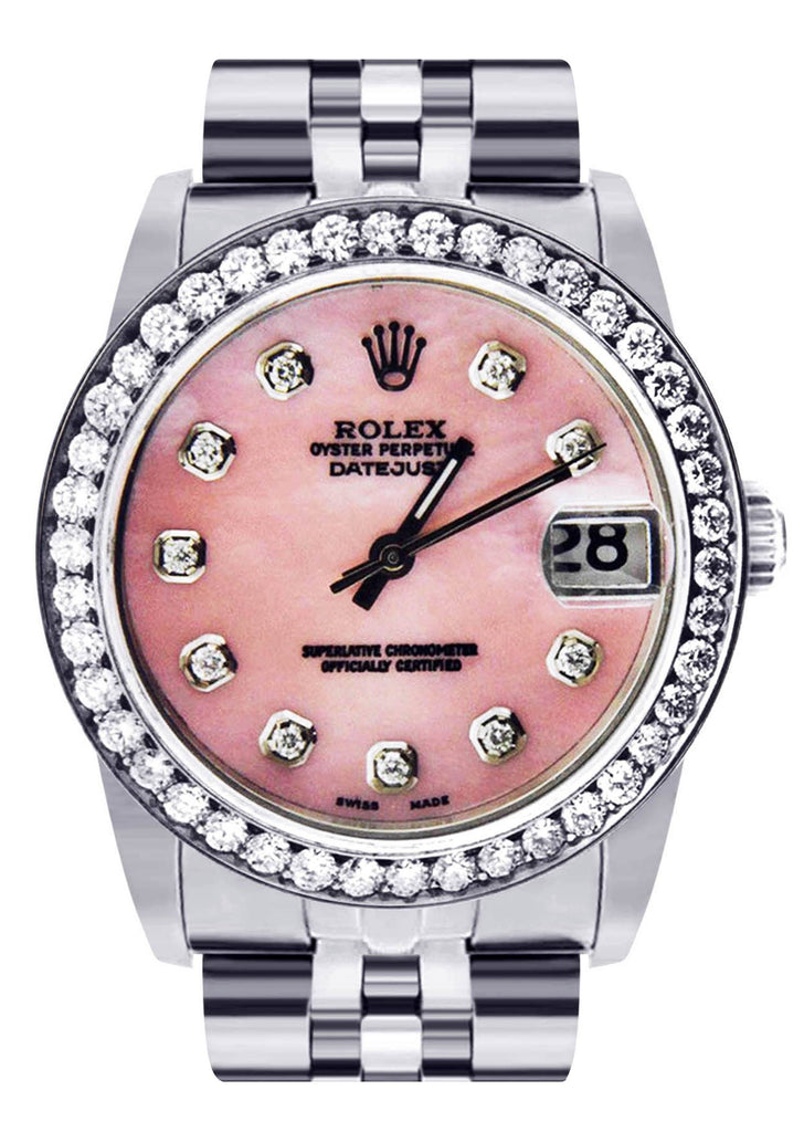 Rolex Datejust Watch For Women | Stainless Women High Watch FrostNYC 