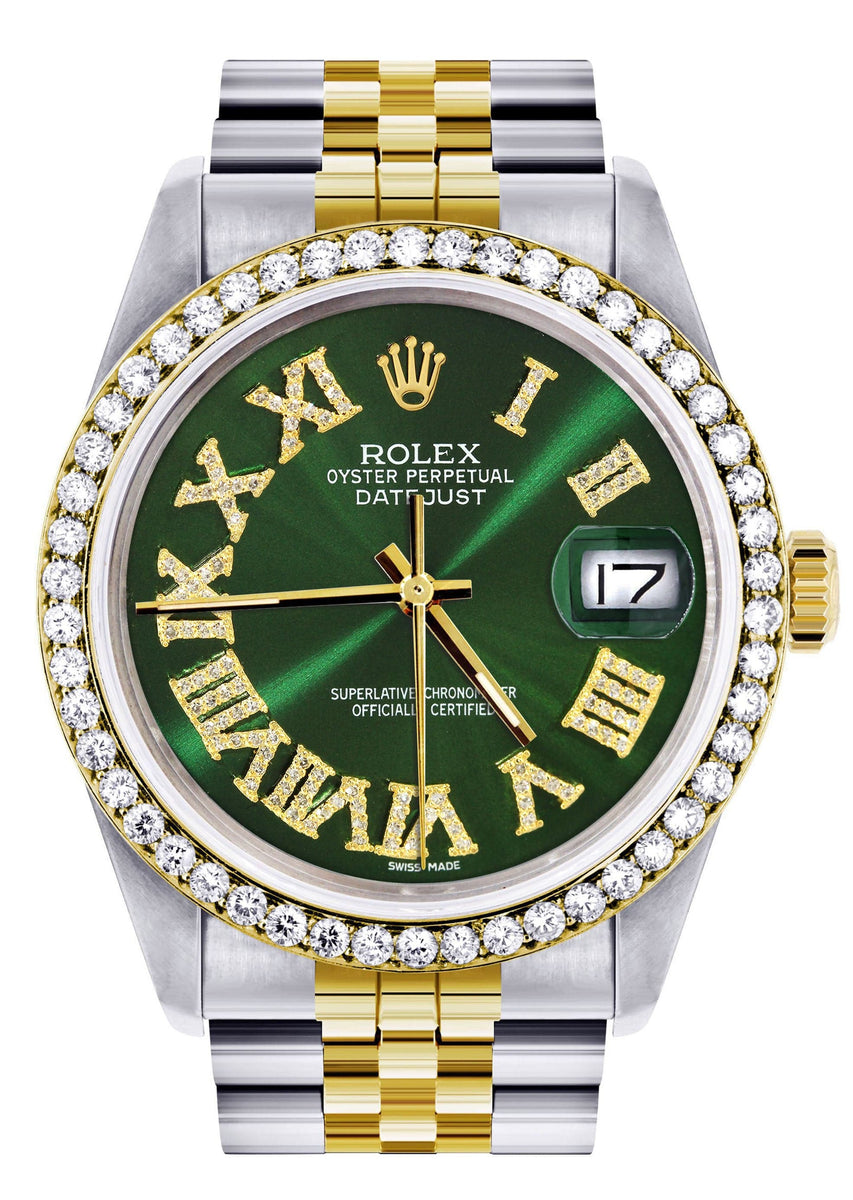 Relógio Rolex Datejust em Ouro e Aço para Homens 16233 | 36Mm