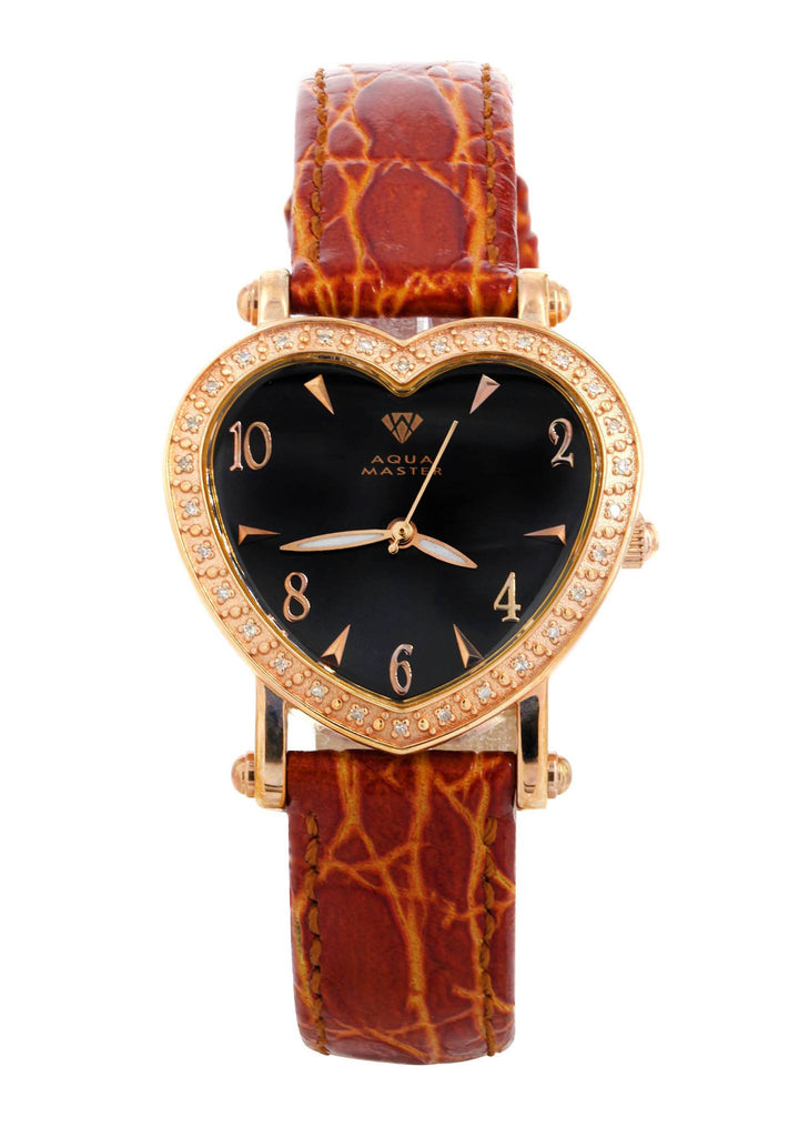 Womens Rose Gold Tone Diamond Watch | Appx 0.52 Carats WOMENS WATCH FROST NYC 