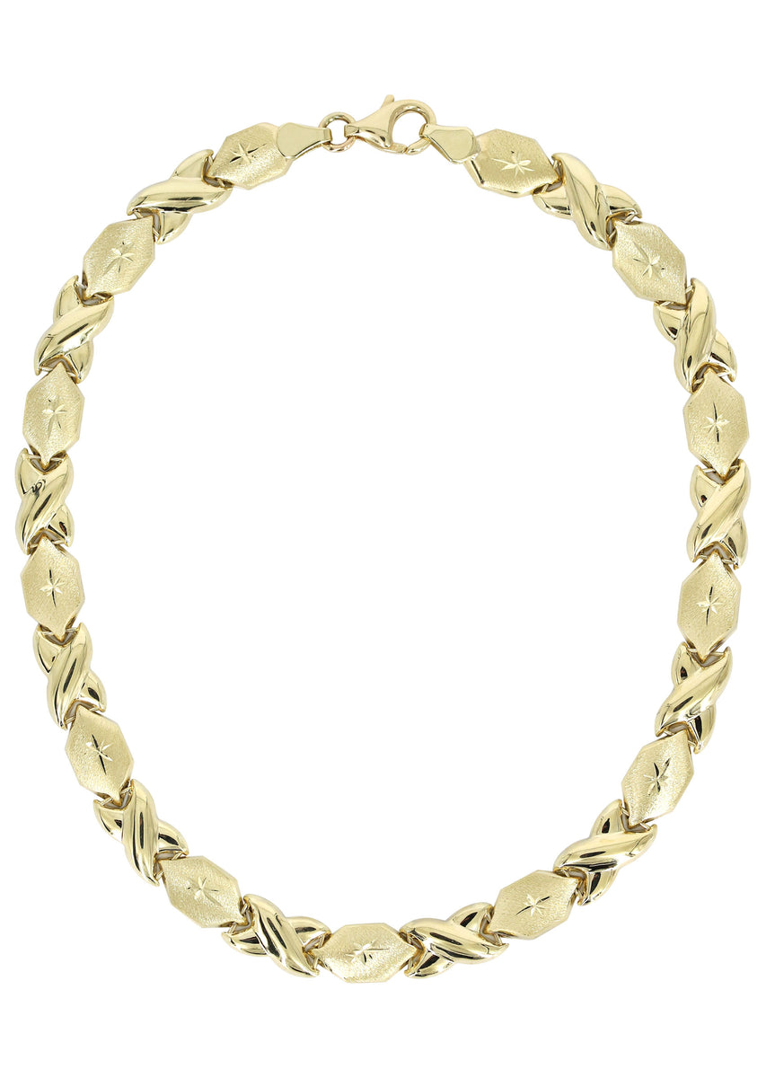 週末特価XOLO JEWELRY Round link necklace 24K XO_1_1d399adf-3173-470e-a0ec-