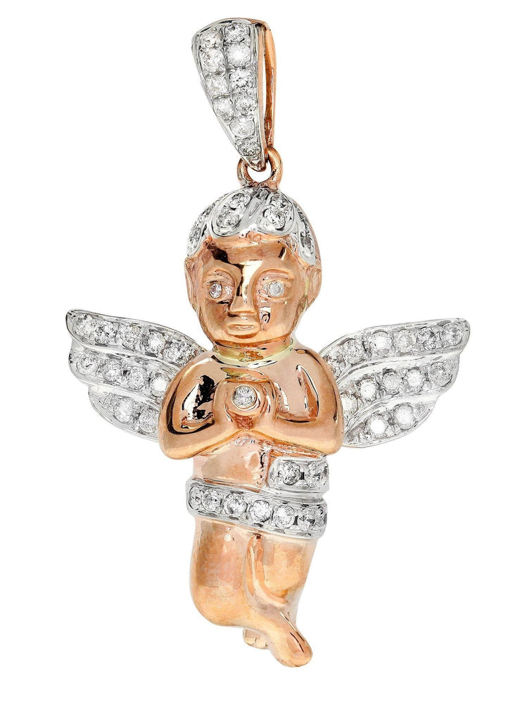 Diamond Angel Pendant | 5.85 Grams | 0.61 Carats MEN'S PENDANTS FROST NYC 