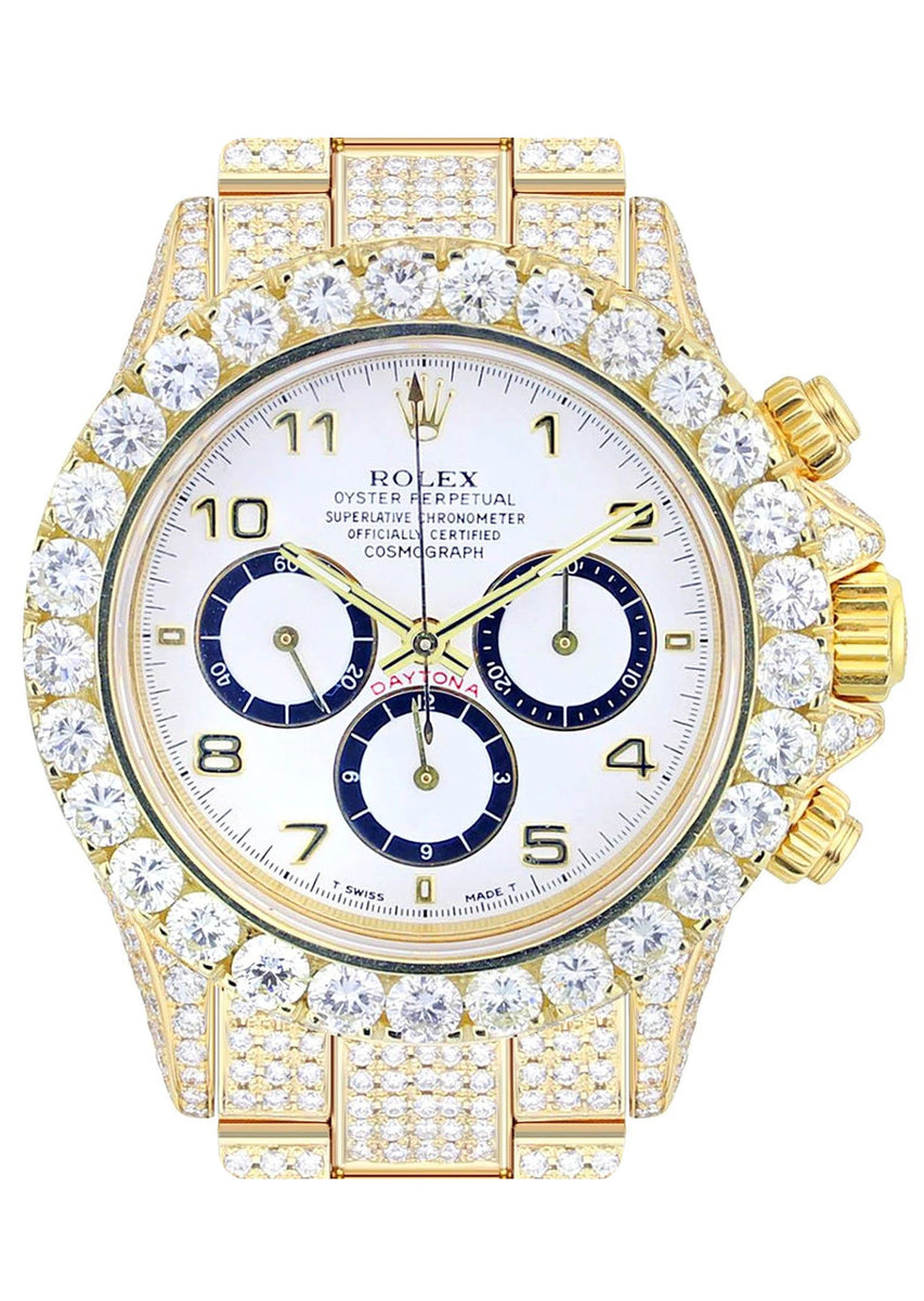 ROLEX DAYTONA 掛時計 ホワイト/ゴールド mockupcopy_89a1e8c1-6cb1-4920-