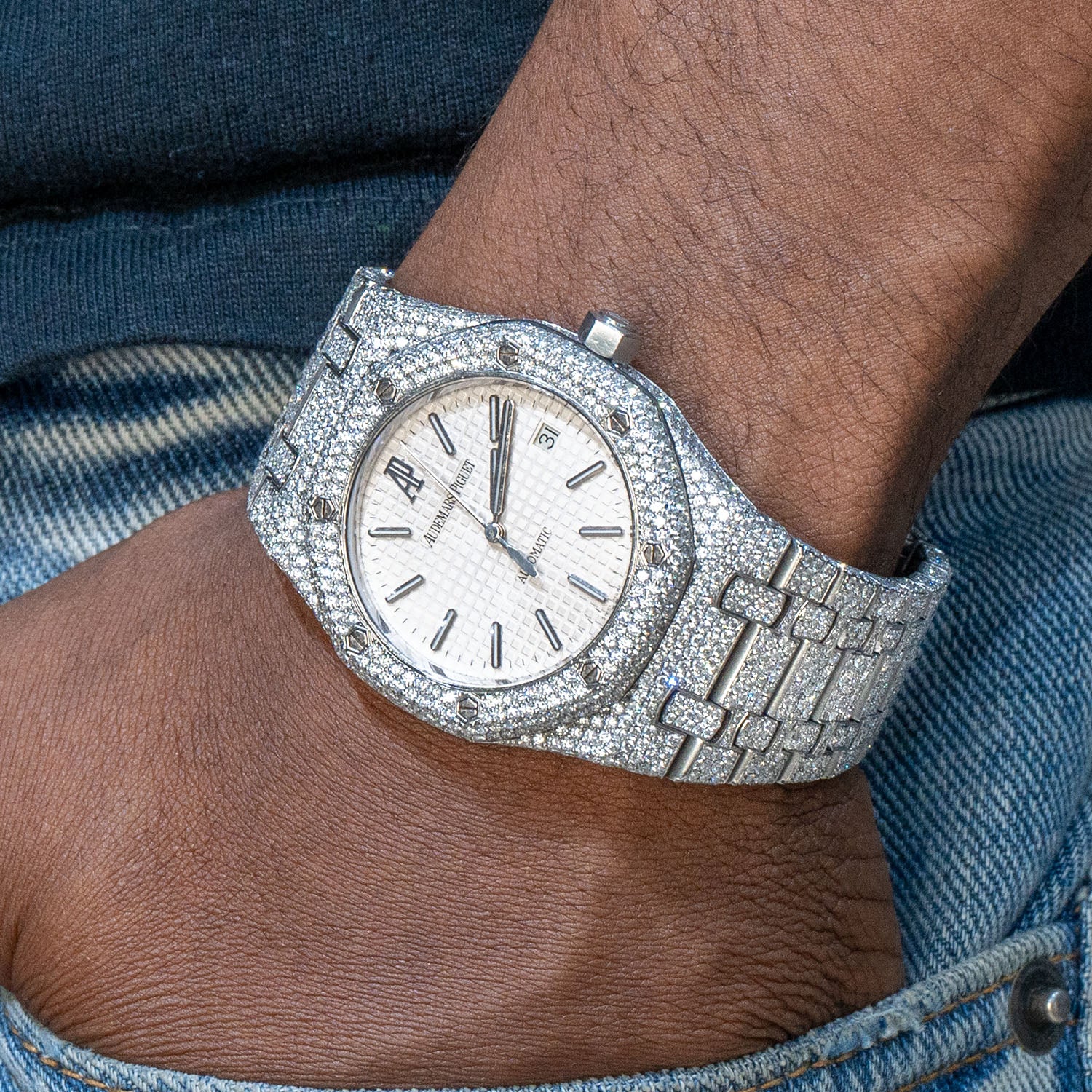 Iced Out Ap Watch Iced Audemars Piguet Audemars Piguet Royal