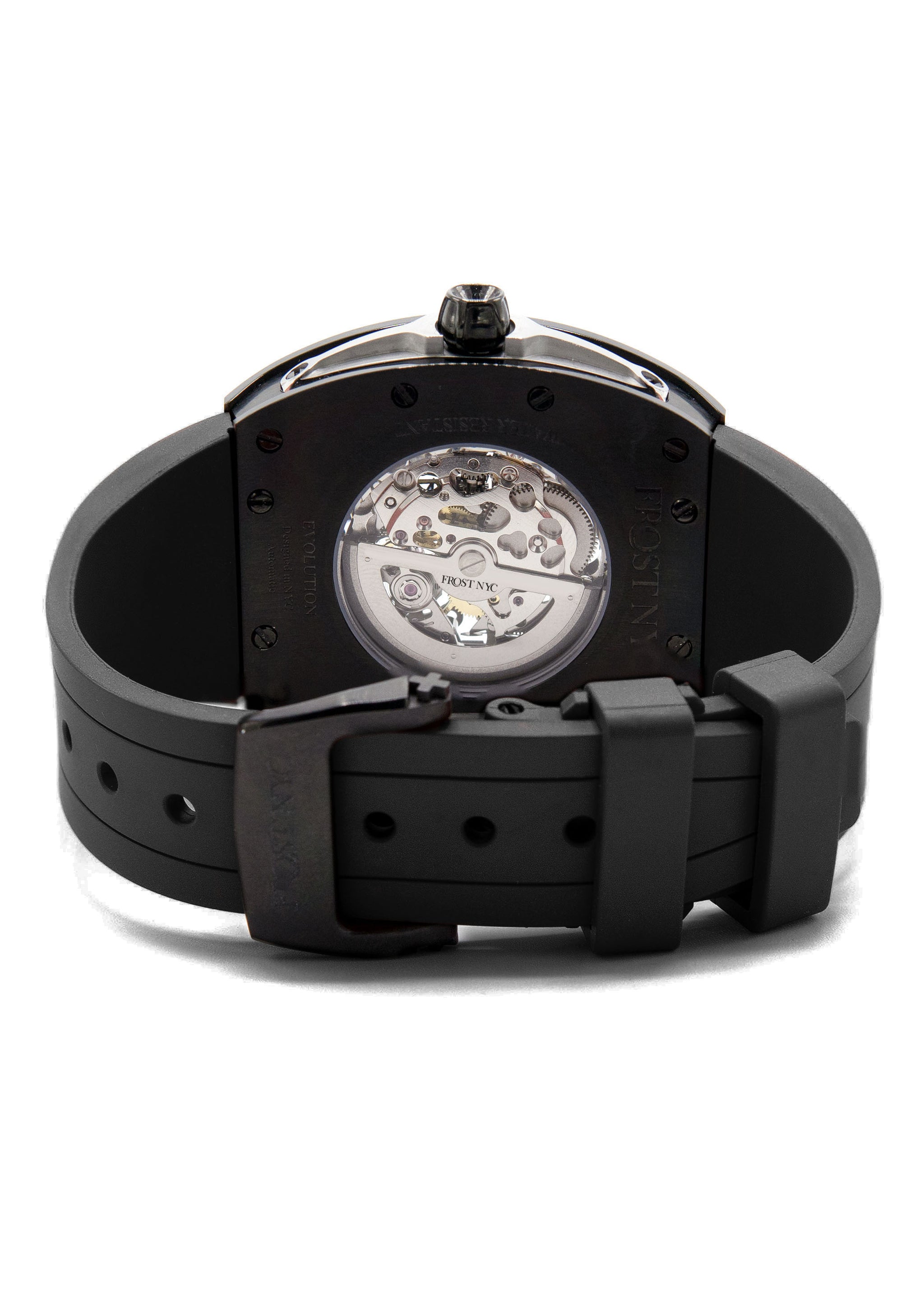 ADRIENNE Watch Black CERAMIC SKELETON CRYSTAL Bezel Windup New In Box.no Papers A Blog to Watch: New Release Formex Essence Ceramica  main image 2