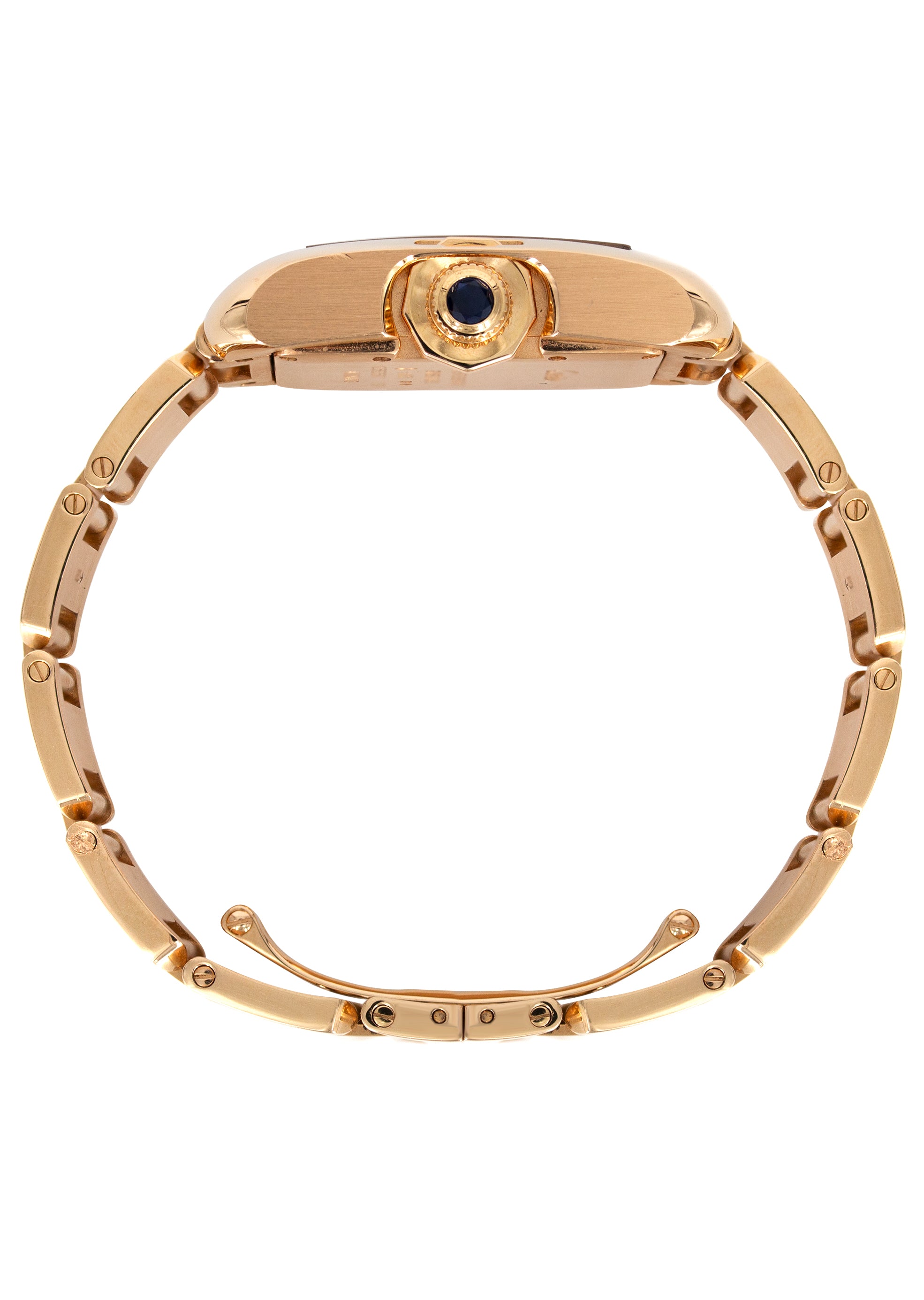 CARTIER TANK ANGLAISE WATCH IN 18K ROSE GOLD | SILVER ROMAN DIAL | 39