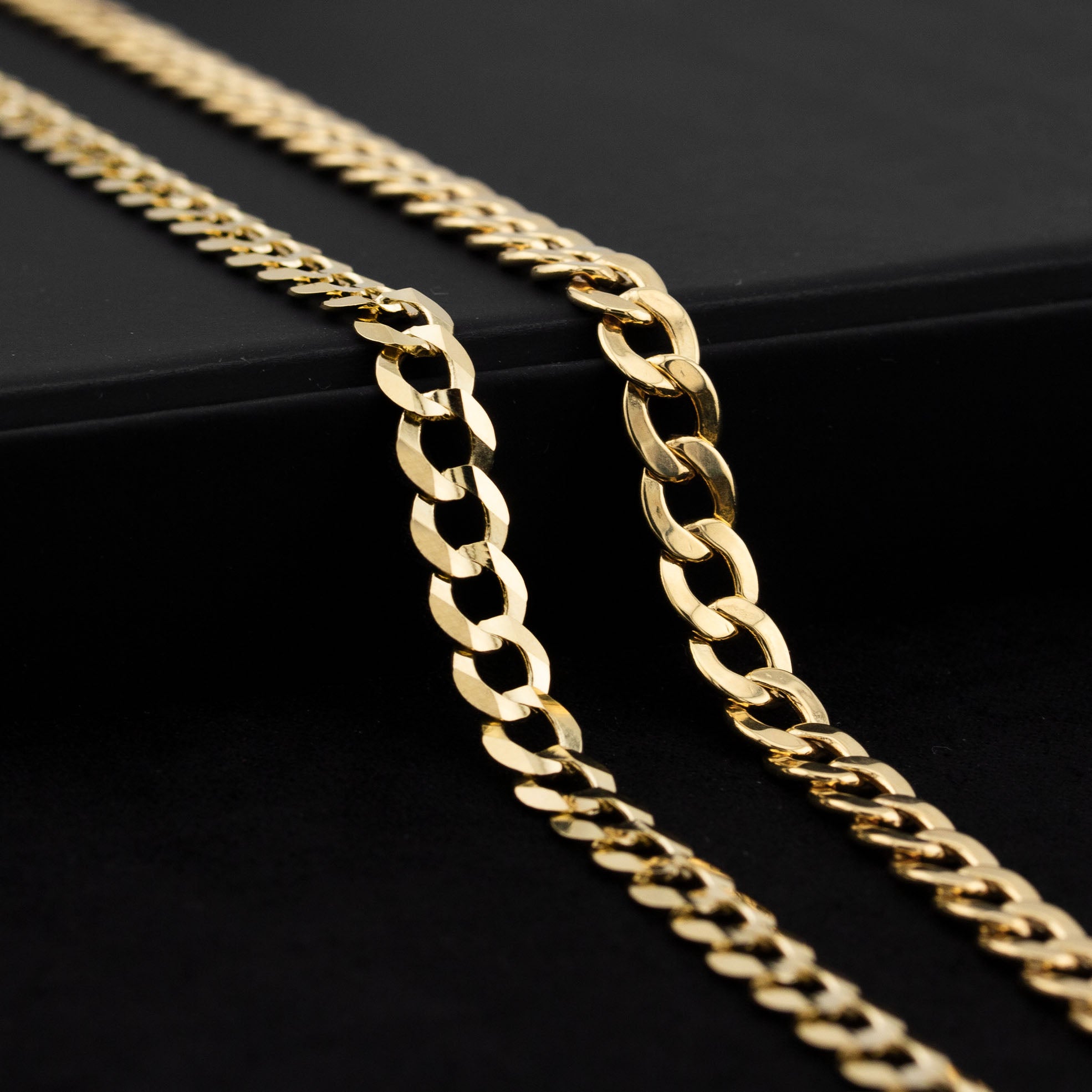 Gold Curb Chain Necklace | Curb Necklace | FrostNYC