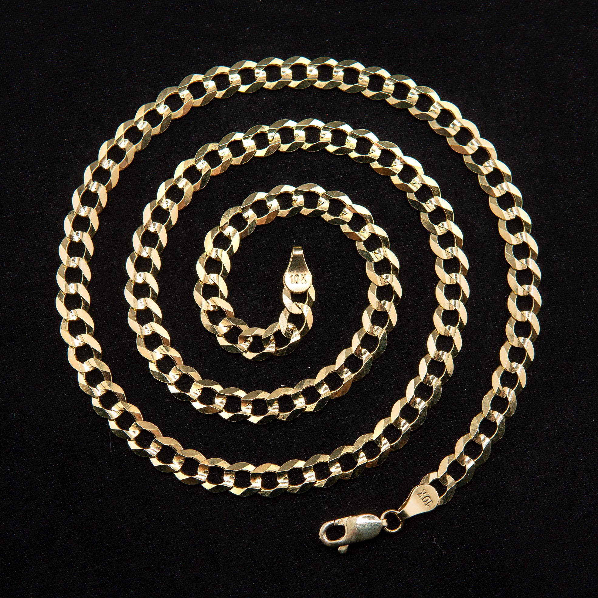 Gold Curb Chain Necklace | Curb Necklace | FrostNYC