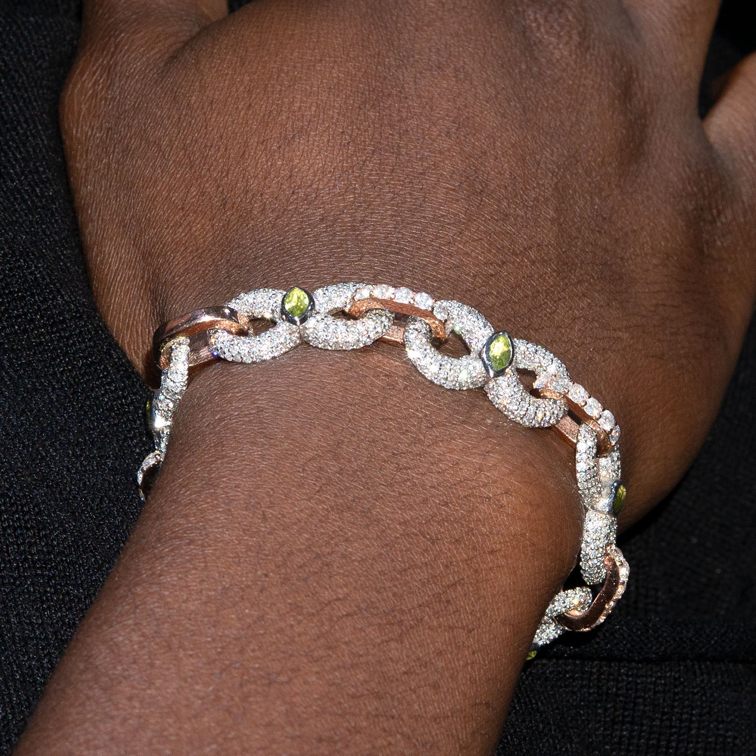 High End Jewelry - Diamond Iced Out Bracelet