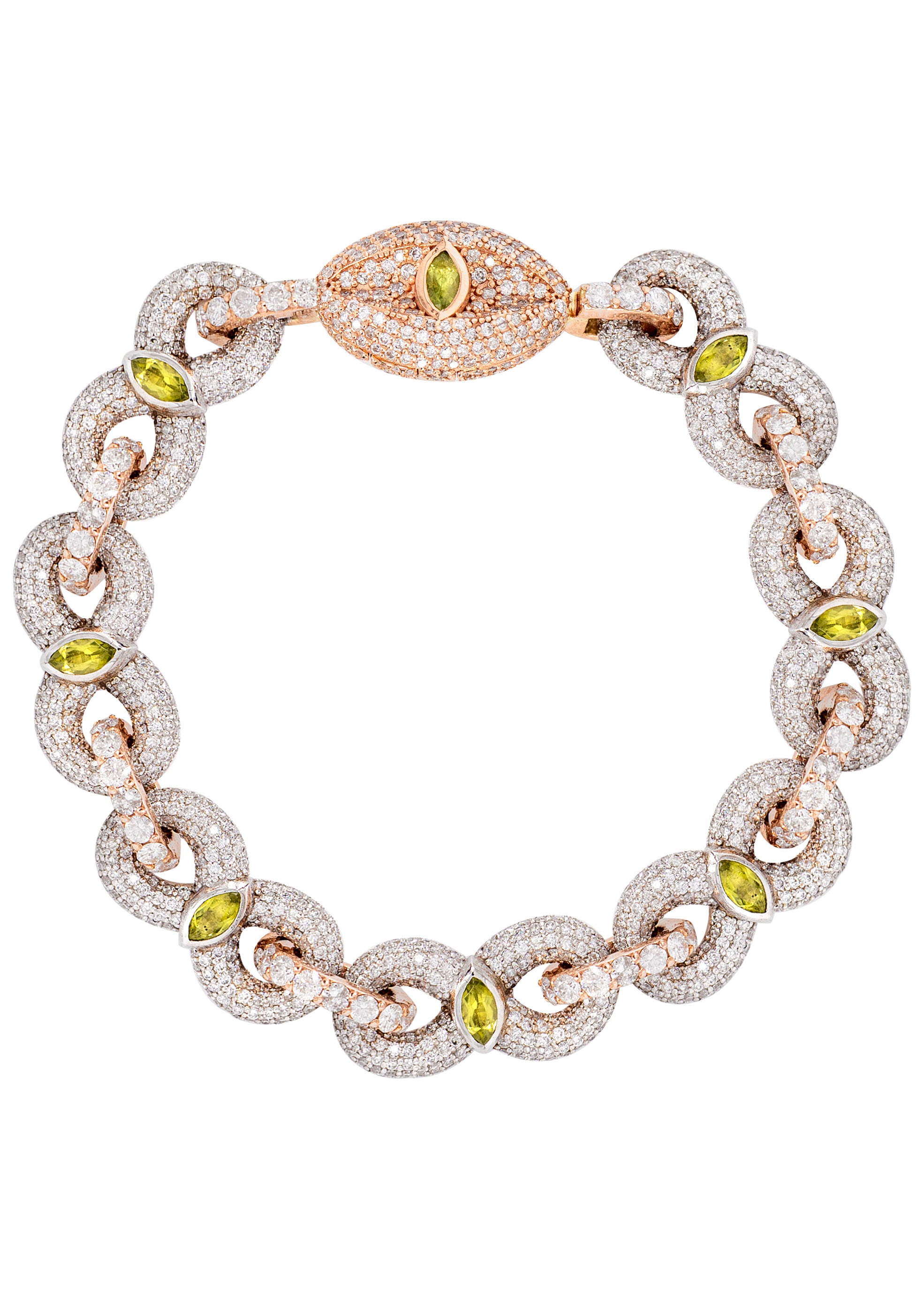 High End Jewelry - Diamond Iced Out Bracelet
