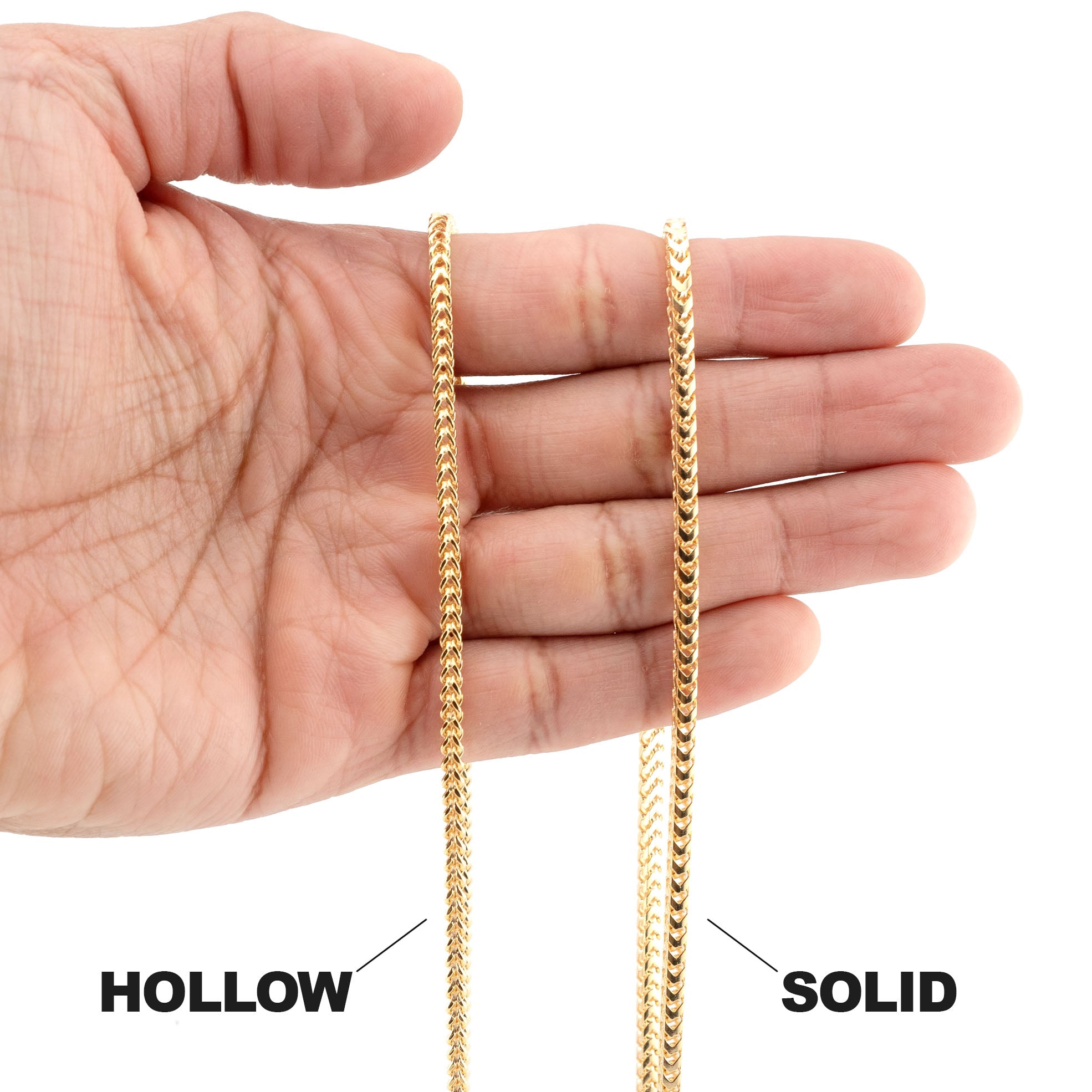 Franco Necklace | 10K Gold Franco Chain | FrostNYC