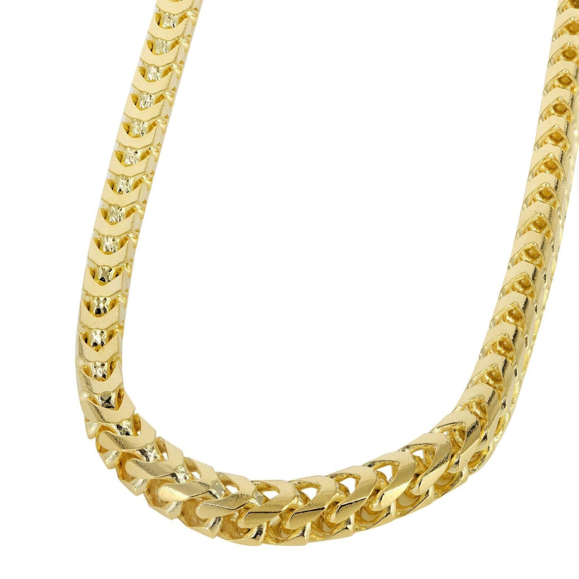 Franco Necklace | 10K Gold Franco Chain | FrostNYC