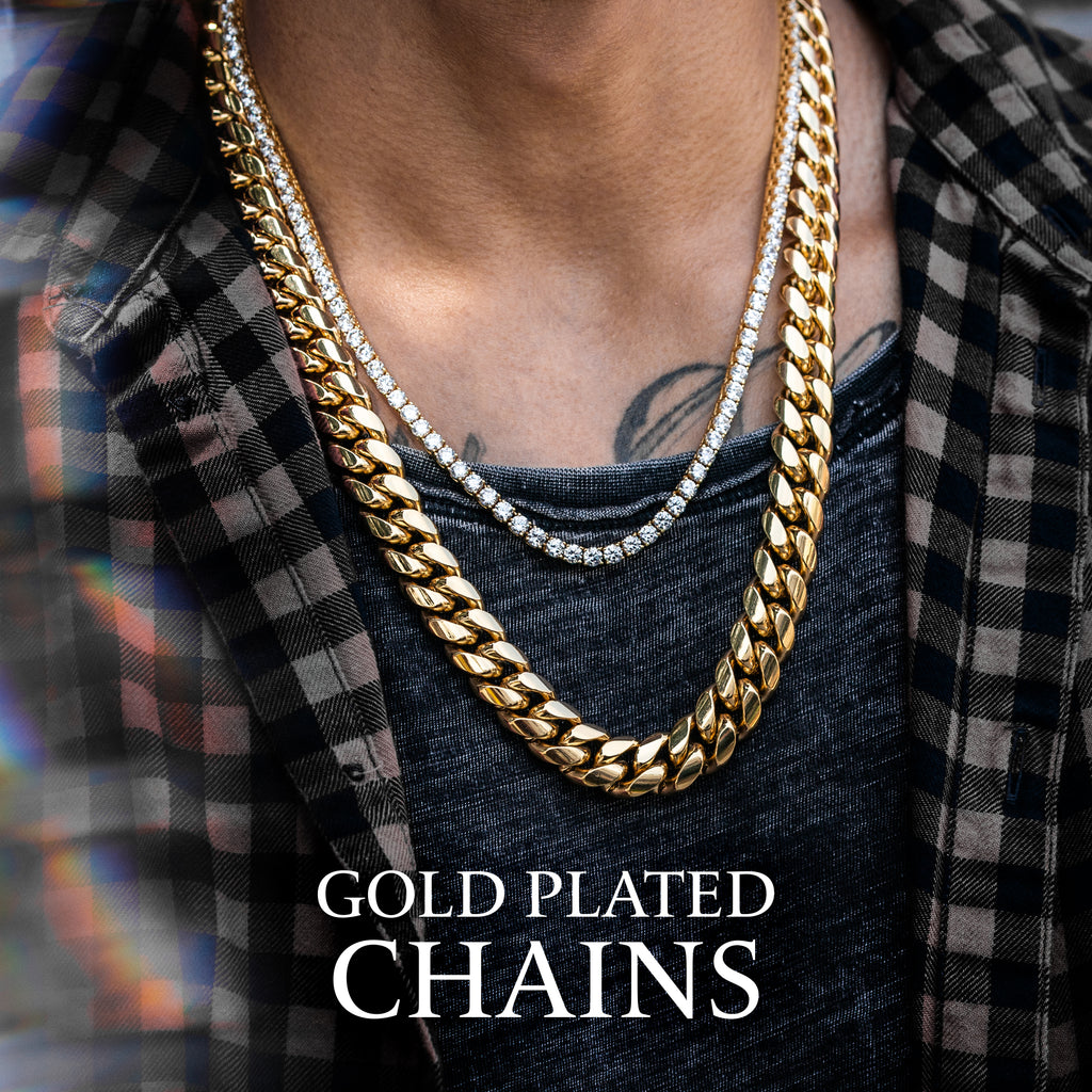 Gioielli hip hop - Catene e pendenti in oro da uomo