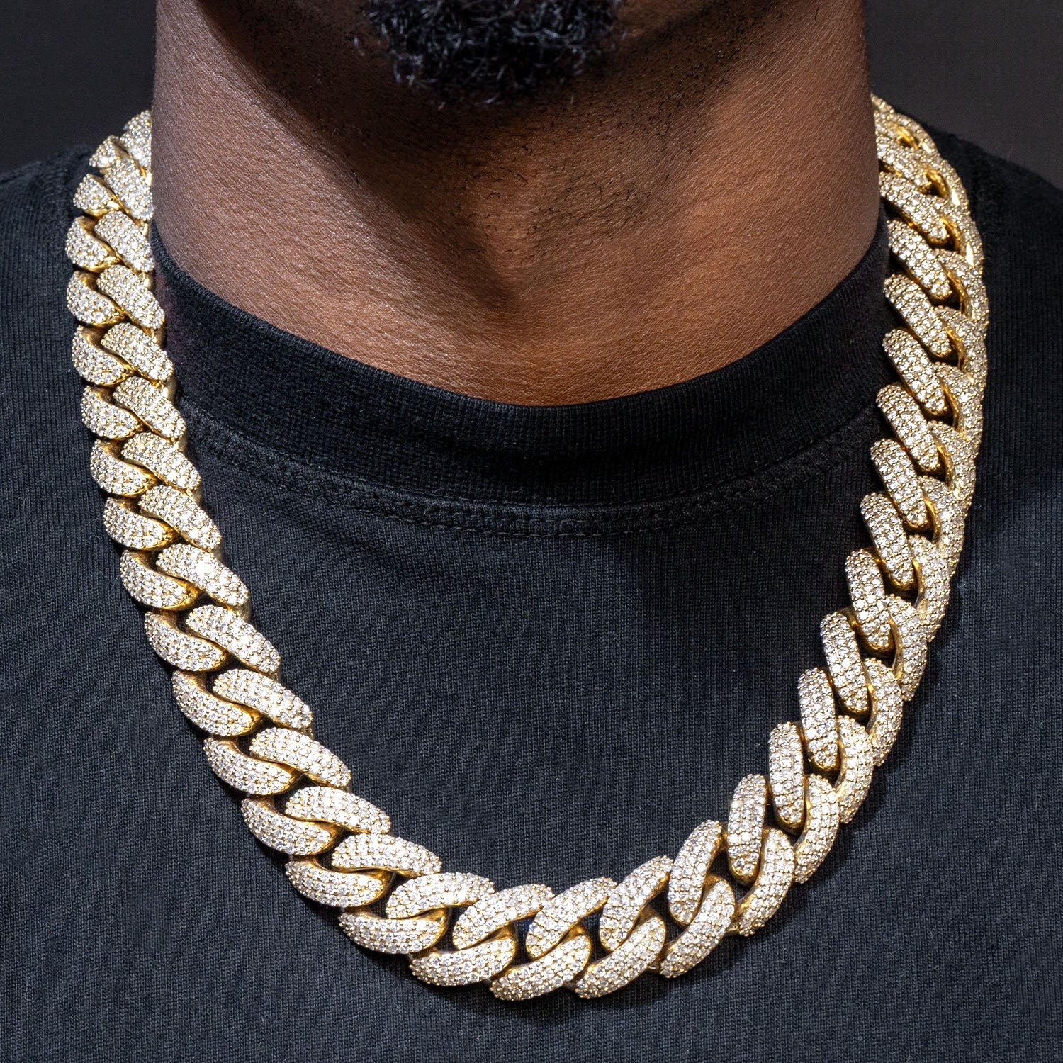 Iced Out Kilo Cuban Link Chain Price Hiphop Bling Diamond Cuban