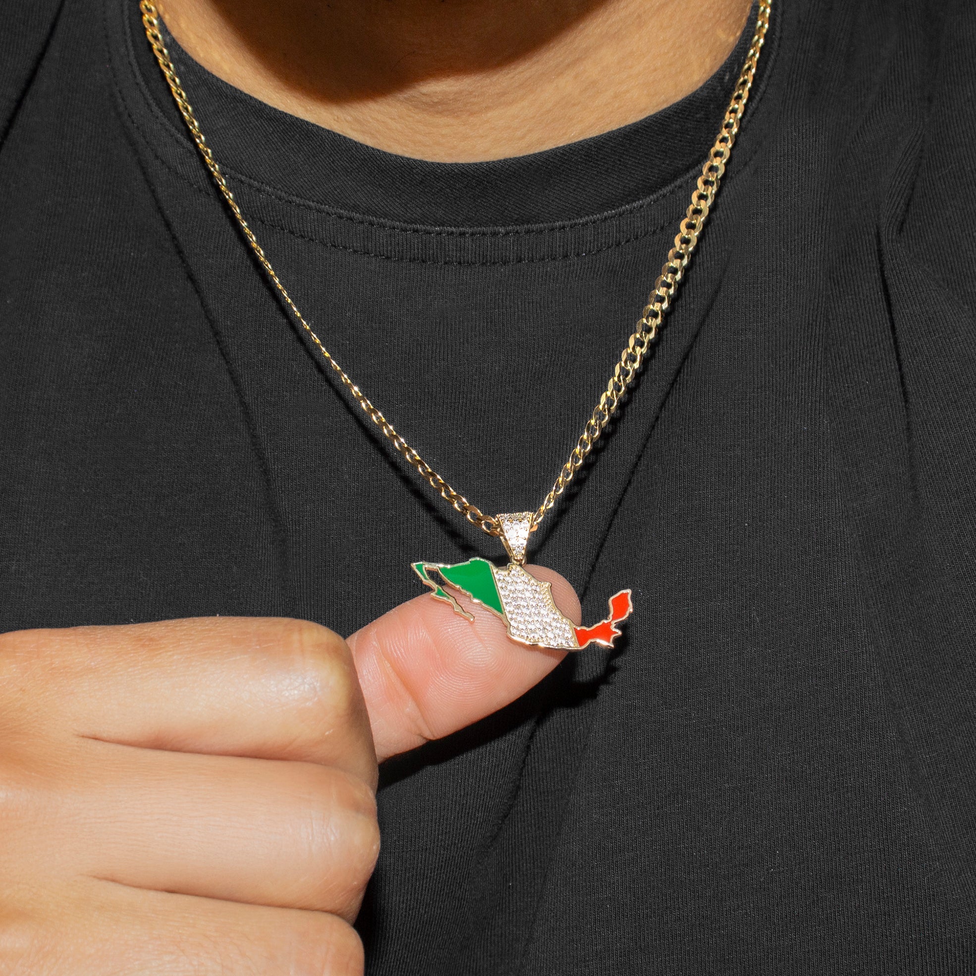 10K Yellow Gold Mexico Necklace | Appx. 2.4 - 9.4 Grams