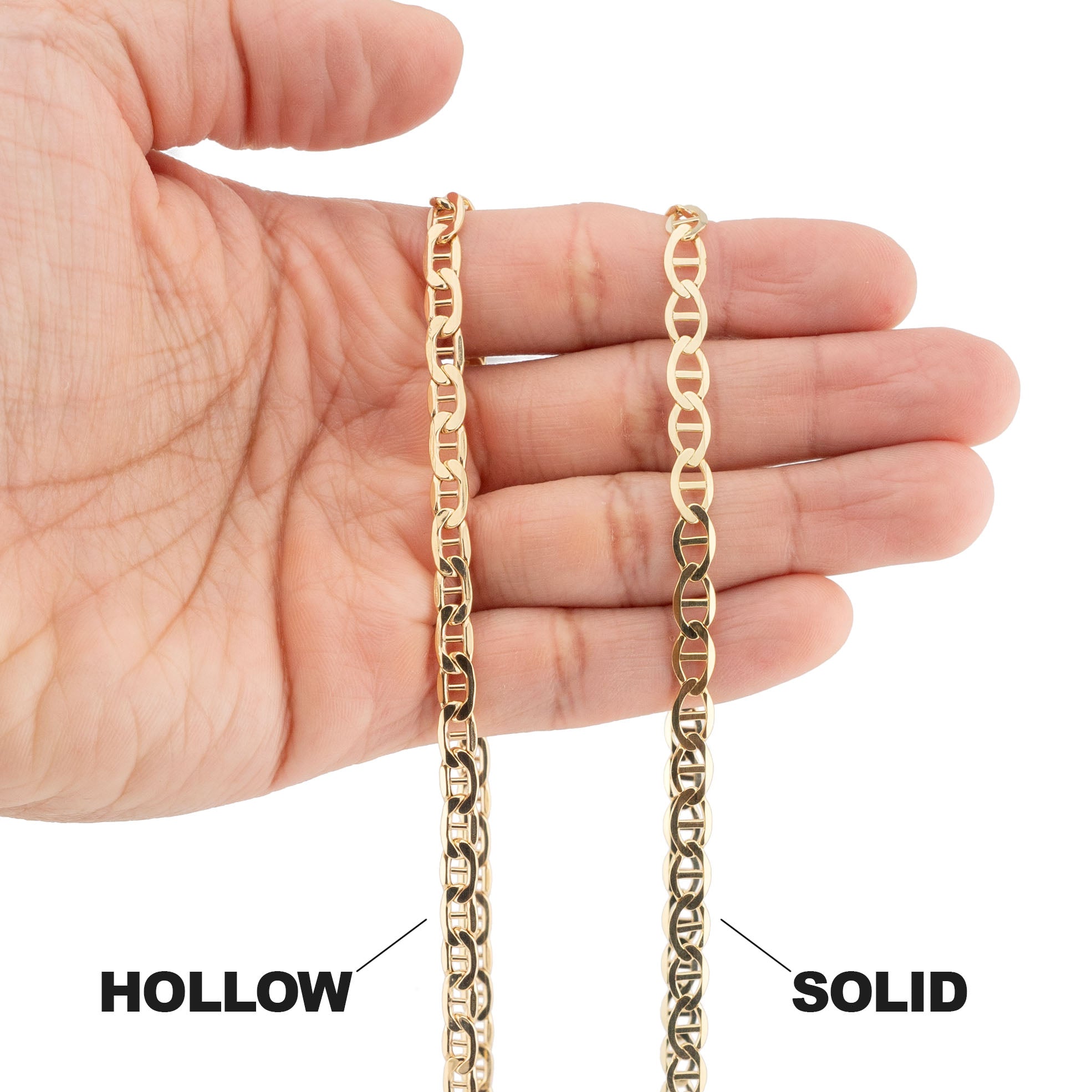 Mariner Chain 14K Gold 6MM Mariner Chain FrostNYC1