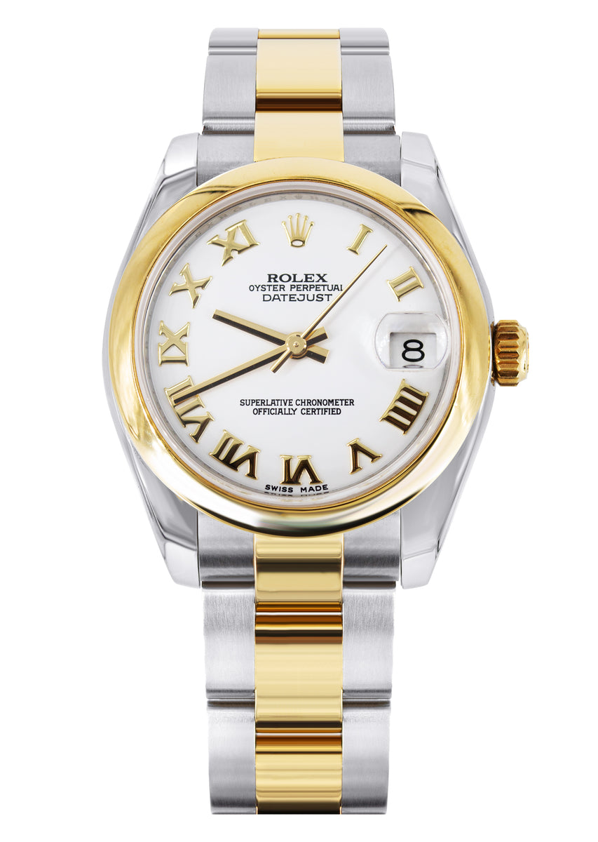 ROLEX DATEJUST 31 MM | OYSTER BAND 18K GOLD & STEEL WATCH | 178243| 18