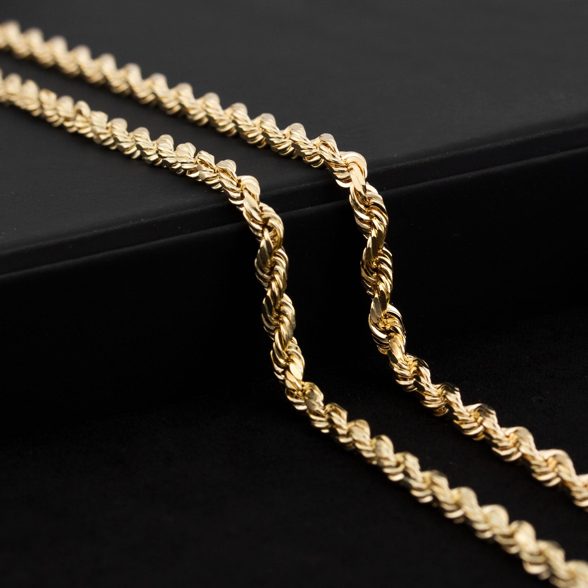 Rope Chain Necklace | 4MM Rope Chain | FrostNYC