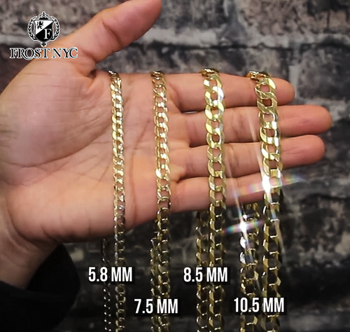 Cuban link chain frost 2025 nyc