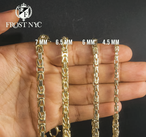 Byzantine Link Chain Byzantine Chain Gold FrostNYC