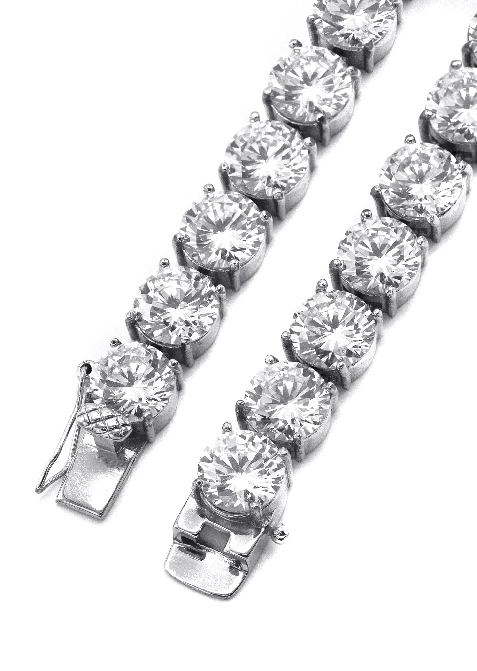 Cubic Zirconia Diamond Tennis Necklace Amazon Fake Diamond Tennis