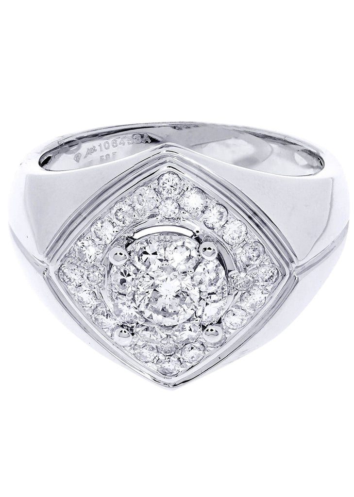 Mens Diamond Ring| 1.05 Carats| 9.04 Grams MEN'S RINGS FROST NYC 