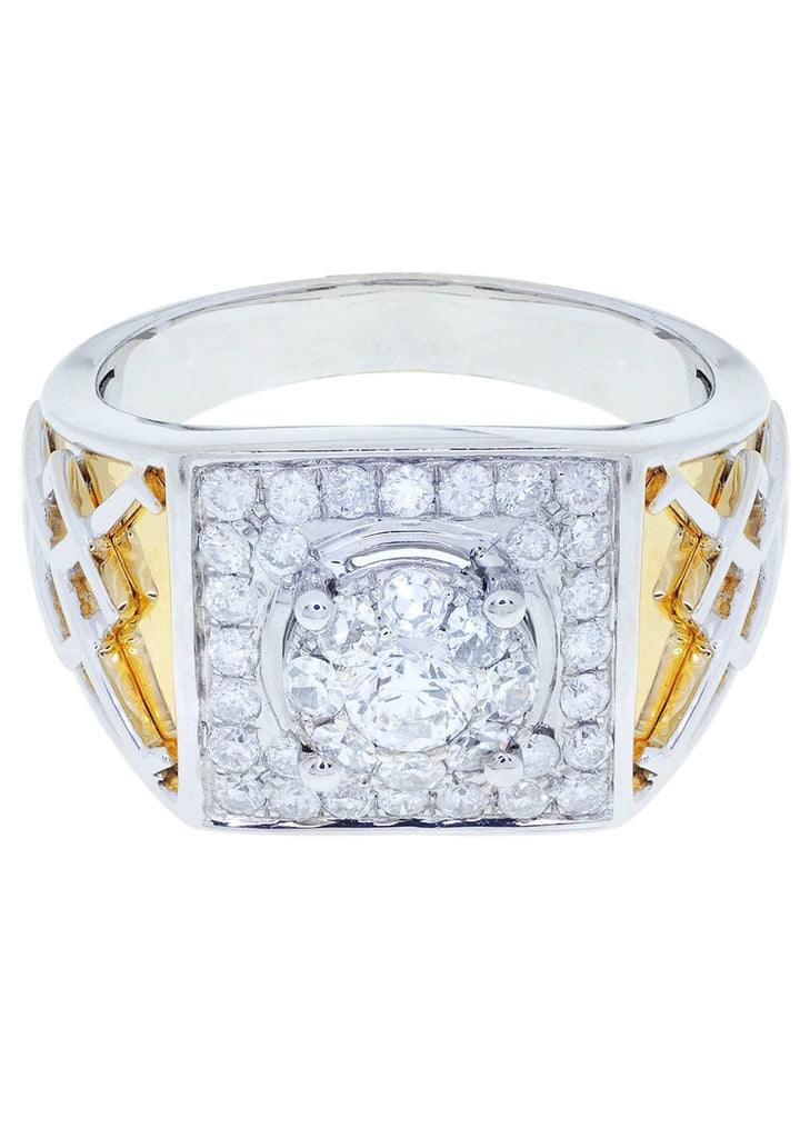 Mens Diamond Ring| 0.92 Carats| 10.56 Grams MEN'S RINGS FROST NYC 