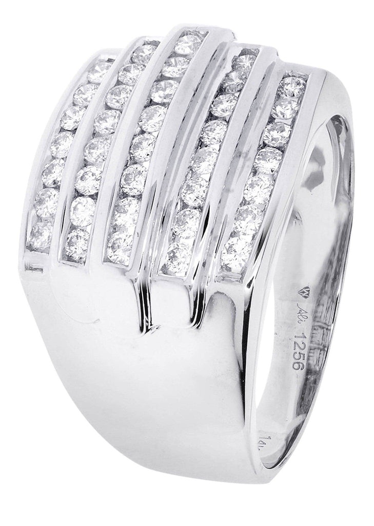 Mens Diamond Ring| 0.82 Carats| 10.91 Grams MEN'S RINGS FROST NYC 