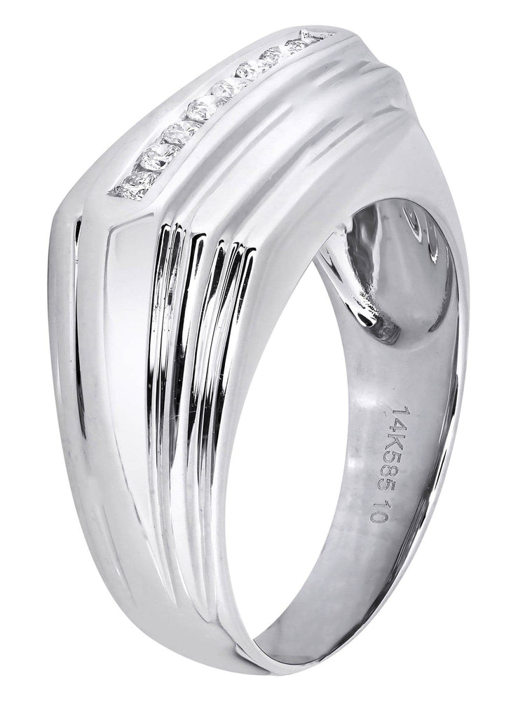 Mens Diamond Ring| 0.19 Carats| 8.42 Grams MEN'S RINGS FROST NYC 