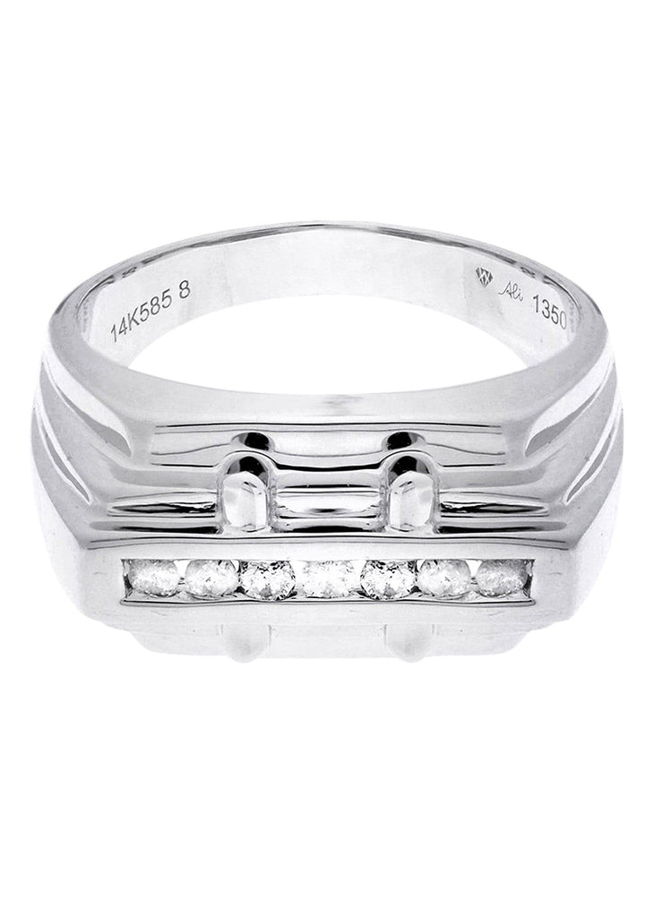 Mens Diamond Ring| 0.18 Carats| 6.57 Grams MEN'S RINGS FROST NYC 