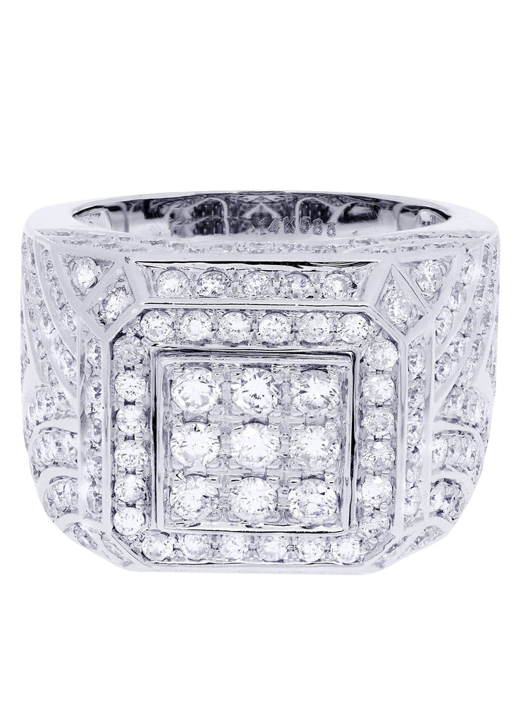 Mens Diamond Ring| 3.36 Carats| 16.25 Grams MEN'S RINGS FROST NYC 