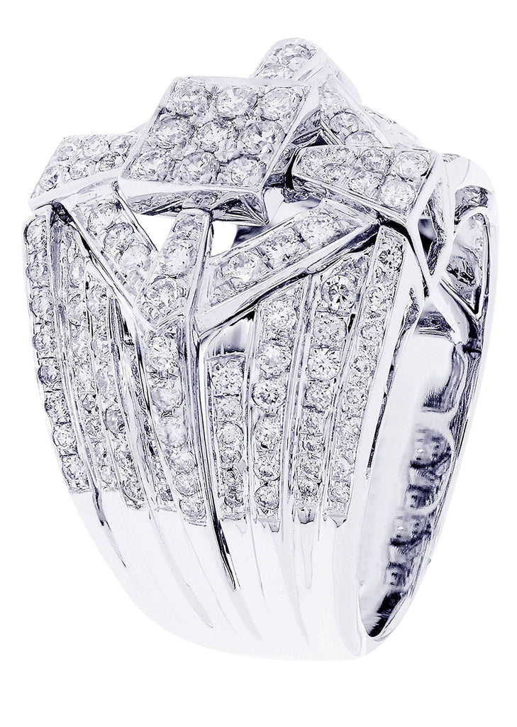 Mens Diamond Ring| 1.85 Carats| 14.13 Grams MEN'S RINGS FROST NYC 