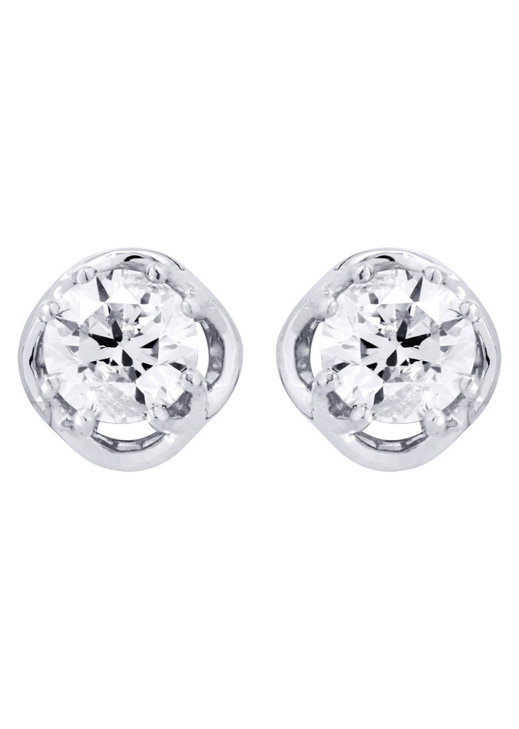 Round Diamond Stud Earrings | 1.35 Carats MEN'S EARRINGS FROST NYC 