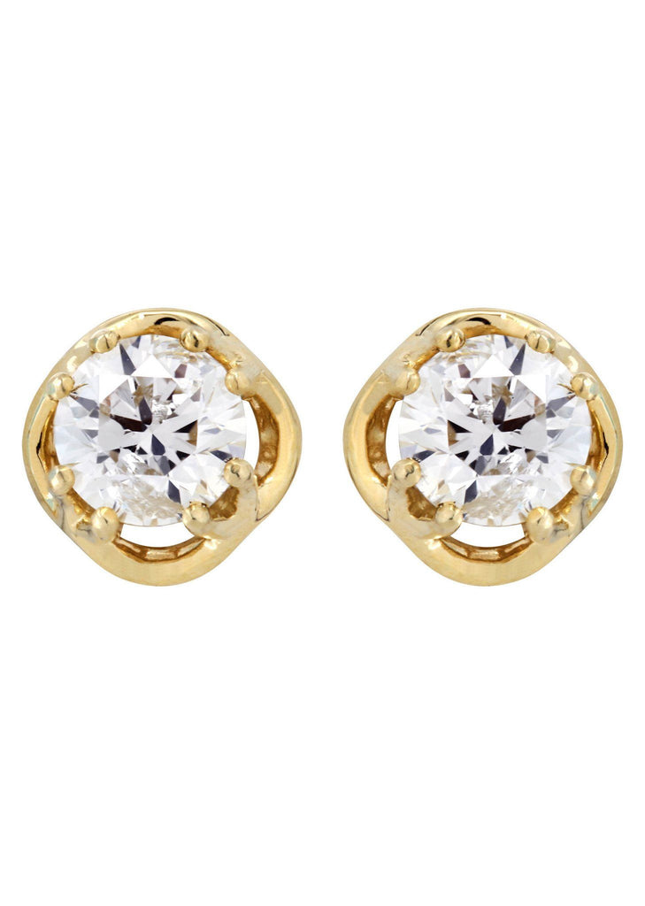 Round Diamond Stud Earrings | 1.75 Carats MEN'S EARRINGS FROST NYC 
