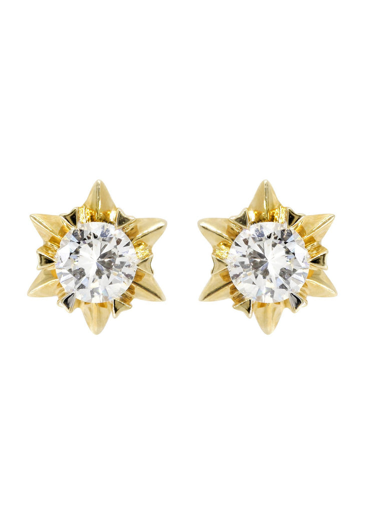 Stud Diamond Earrings For Men | 14K White Gold | 0.59 Carats MEN'S EARRINGS FROST NYC 