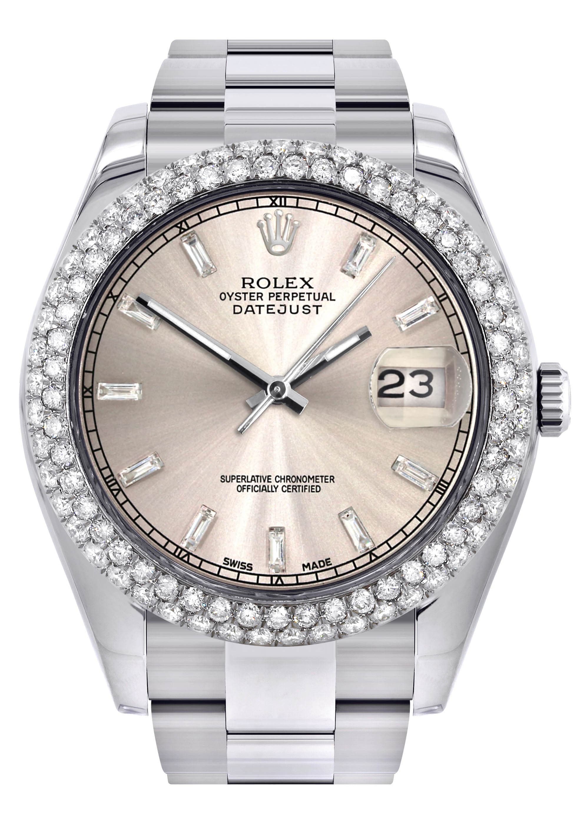 Rolex Datejust II Watch 41 MM Crème Dial Two Row Oyster Band