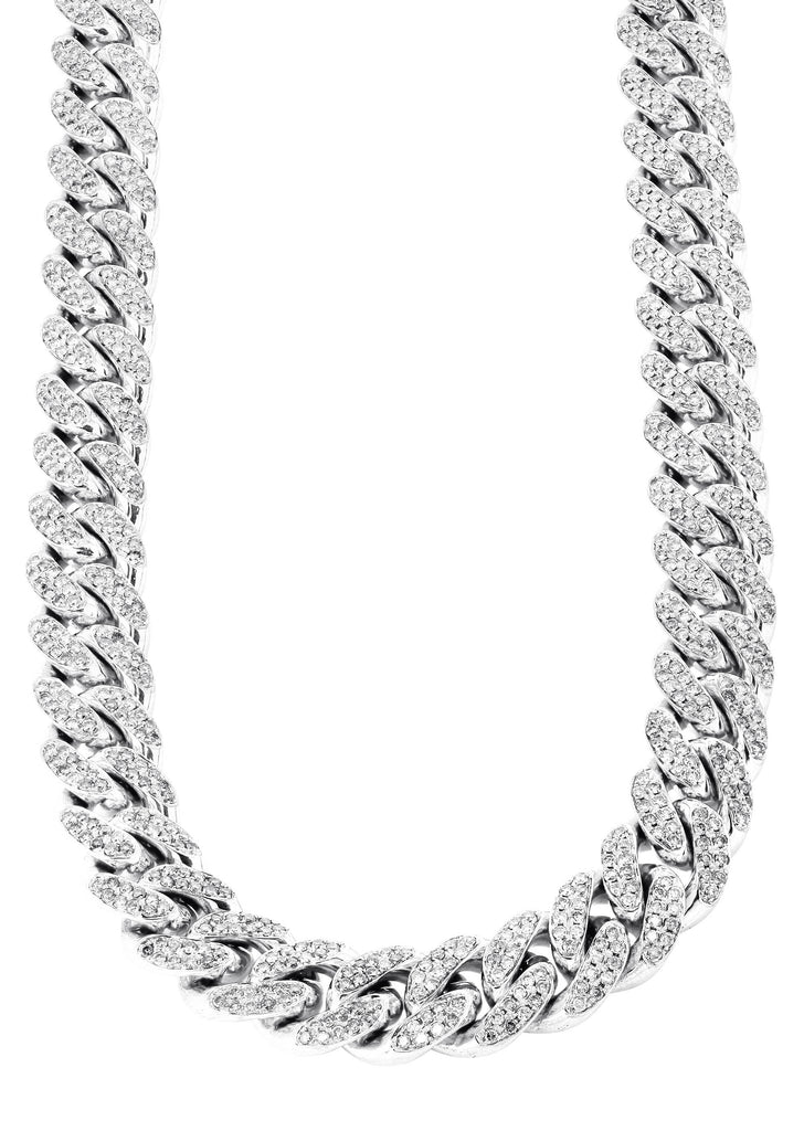 Ice Medley Cuban Bling Bling Chain 20mm White / Yellow Gold White Gold / 20