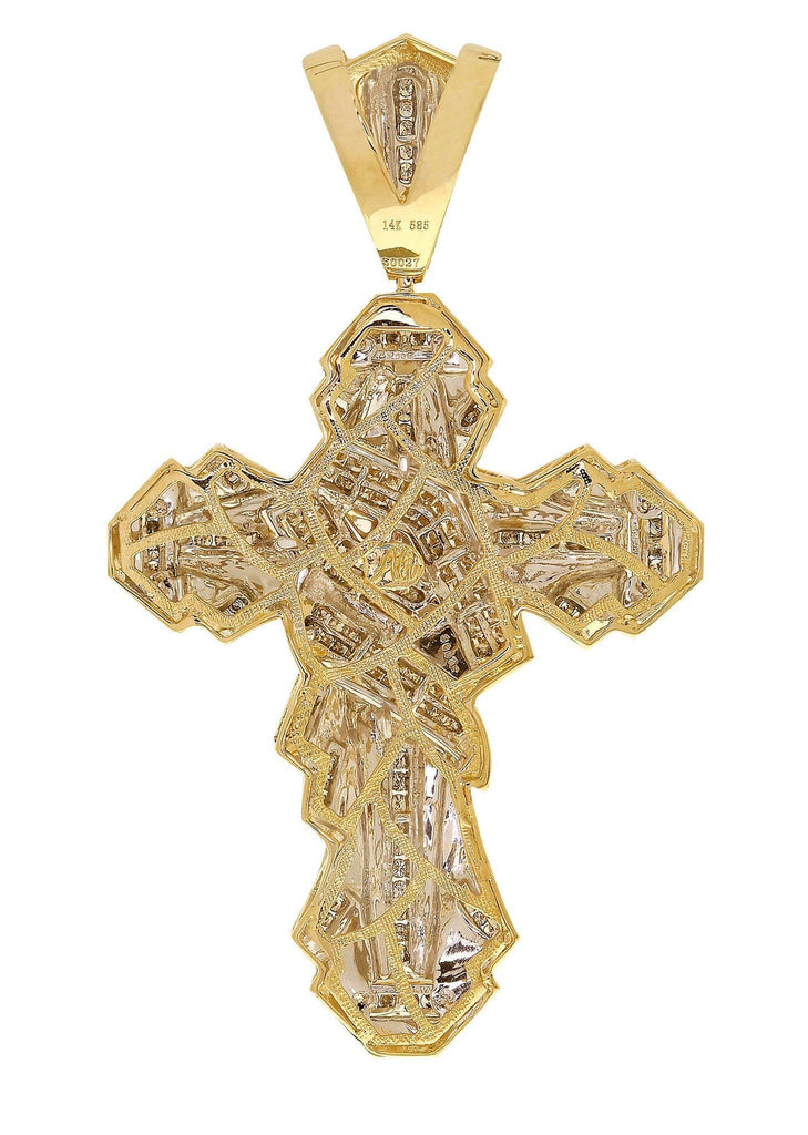 Diamond Cross Pendant| 2.04 Carats| 26.87 Grams MEN'S PENDANTS FROST NYC 