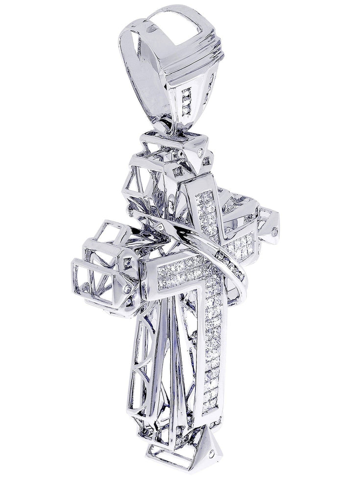 Diamond Cross Pendant| 2.66 Carats| 24.59 Grams MEN'S PENDANTS FROST NYC 