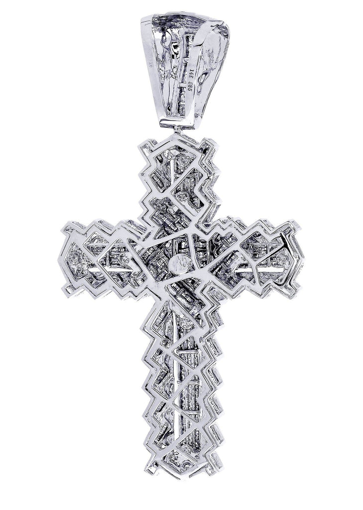 Diamond Cross Pendant| 2.56 Carats| 32.95 Grams MEN'S PENDANTS FROST NYC 