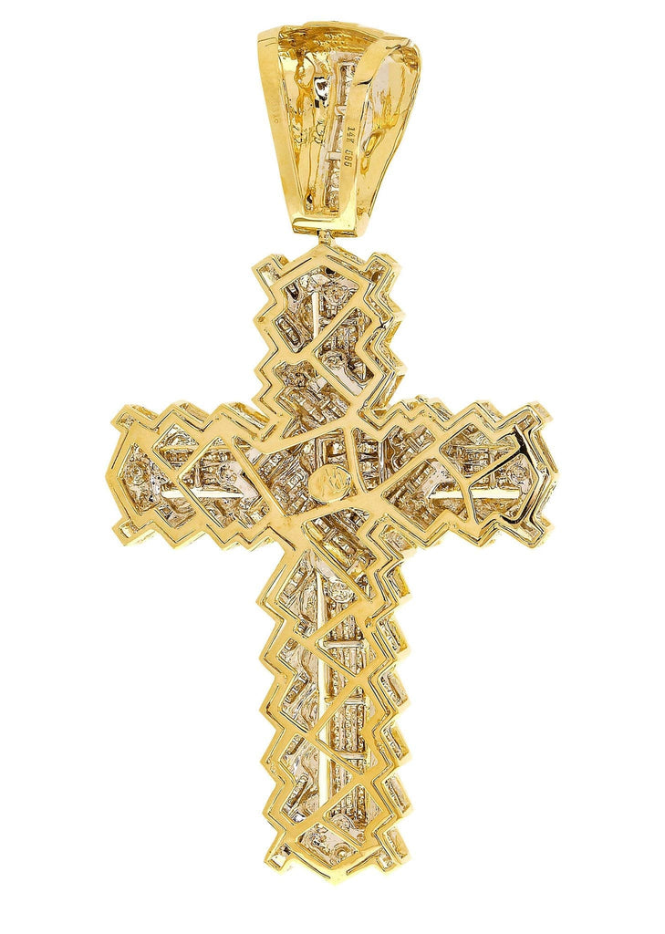 Diamond Cross Pendant| 2.51 Carats| 34.83 Grams MEN'S PENDANTS FROST NYC 