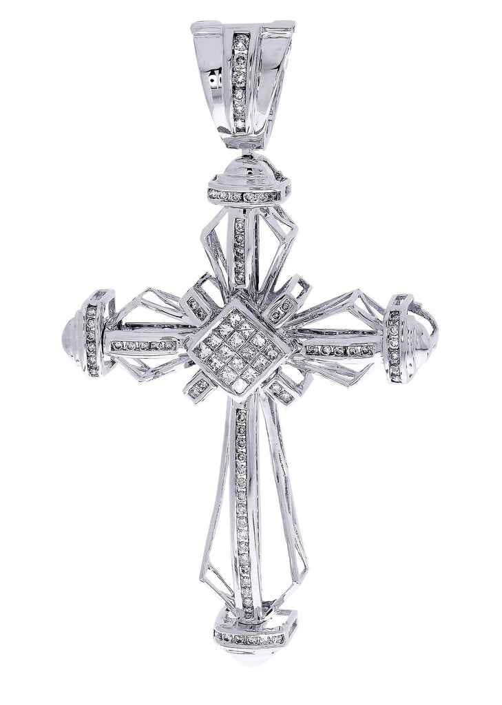 Diamond Cross Pendant| 1.42 Carats| 18.02 Grams MEN'S PENDANTS FROST NYC 
