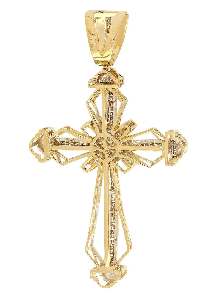 Diamond Cross Pendant| 1.36 Carats| 17.73 Grams MEN'S PENDANTS FROST NYC 